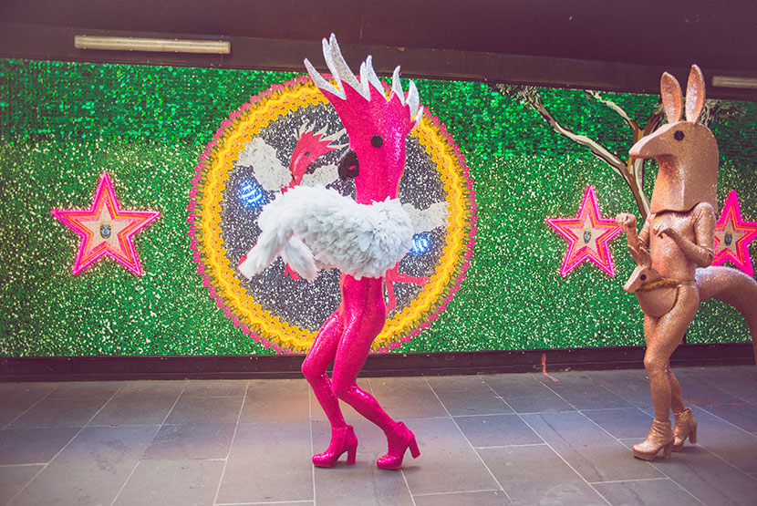 Metro Tunnel art celebrates Victorian rail history