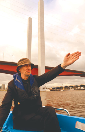 Exploring the waterfront