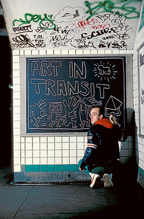 Crossing Haring and Basquiat