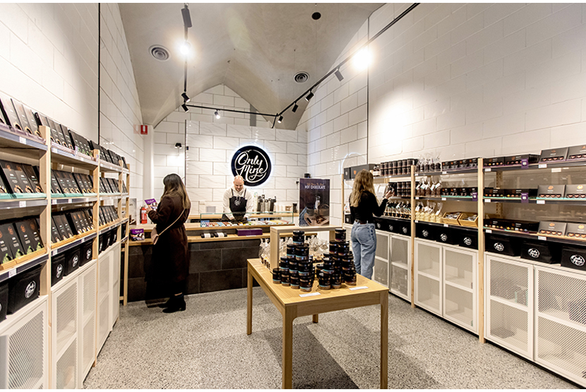 Perfectly crafted chocolate shop provides a burst of flavour for QVM’s Munro Build