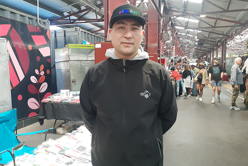 Ukrainian war refugee embraces new life at Queen Vic Market 