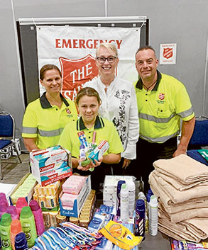 Locals rally for bushfire relief