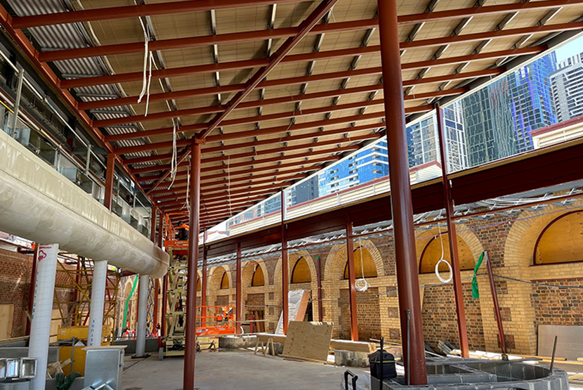 New-look food hall prepares to launch  