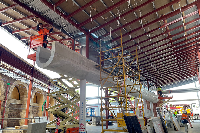 New-look food hall prepares to launch  