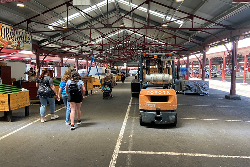 Queen Victoria Market traders “temporarily” located for three years
