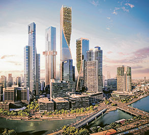 Tallest tower a step closer