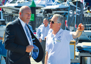Boating - Smooth sailing with the Minister