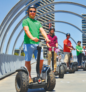 A segway into tourism