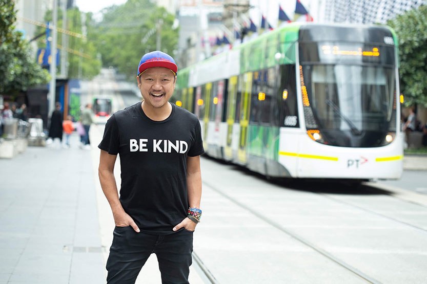 Gary’s commitment to putting international students centre stage