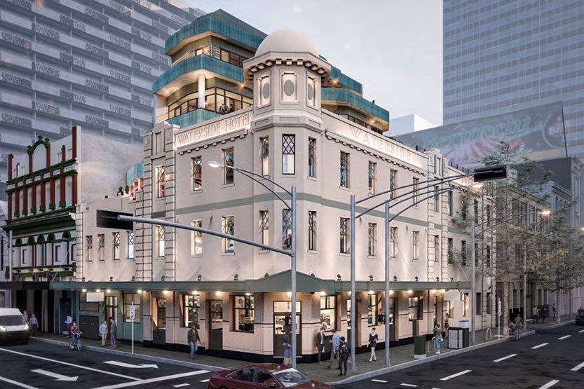 Waterside Hotel could be transformed into “garden oasis” under new plan