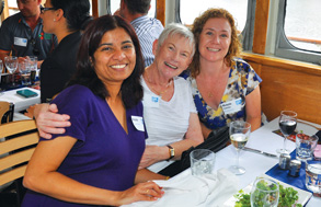 Networking lunch success