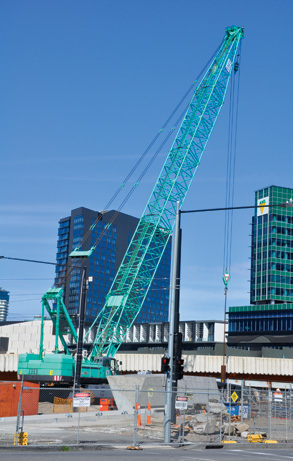Stynes Bridge is on track