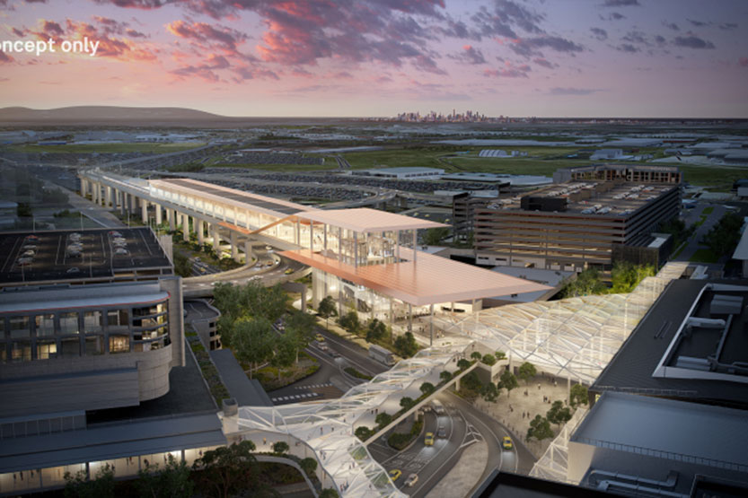 Residents let down by airport rail delay