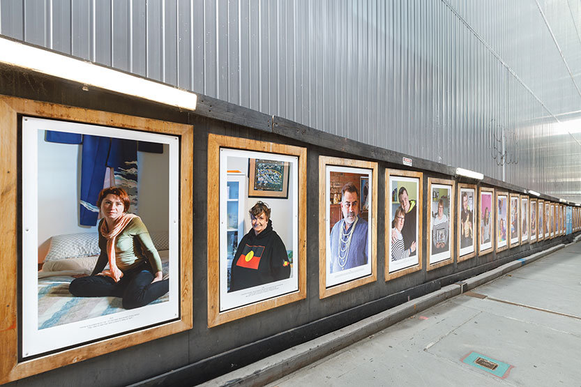 Franklin St photographic exhibition brings some home truths
