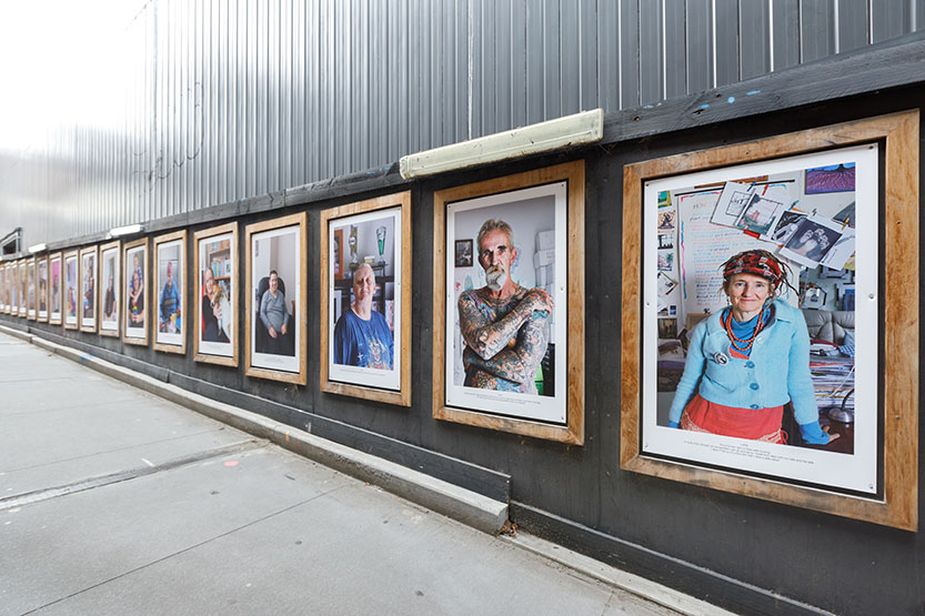 Franklin St photographic exhibition brings some home truths