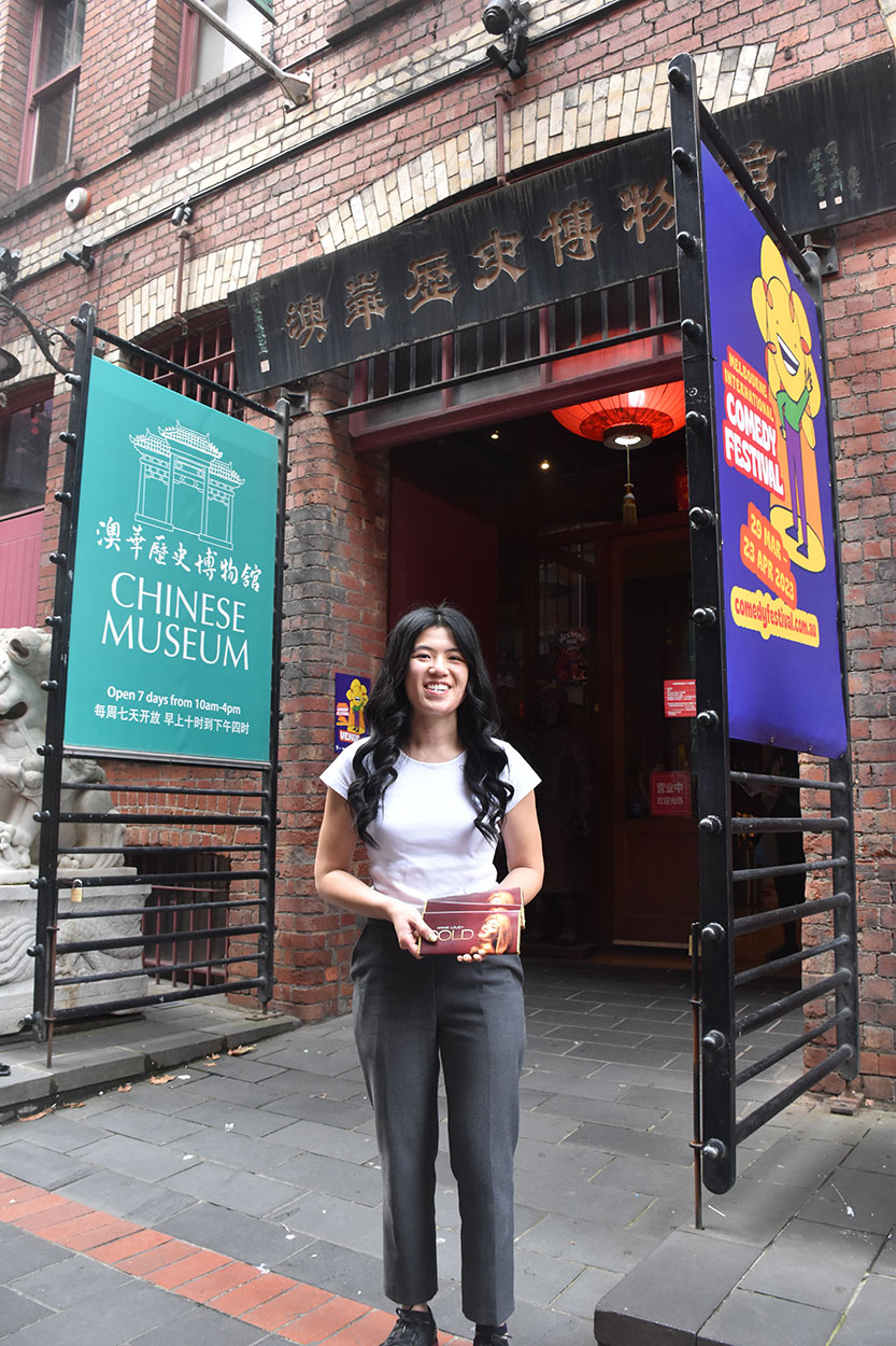 Taking comedy seriously: Annie Louey features at the Chinese Museum