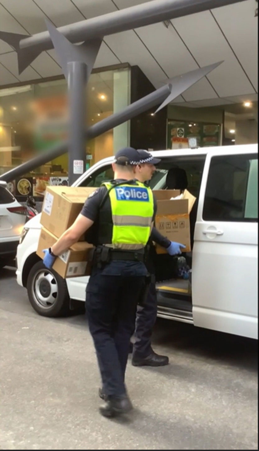 Tobacconists raided in CBD, Carlton for selling illegal items