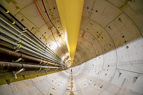 Tunnelling in full swing
