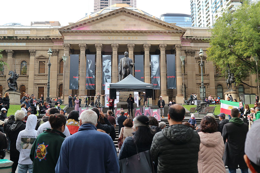 Melbourne’s Iranian community protests after executions of three men
