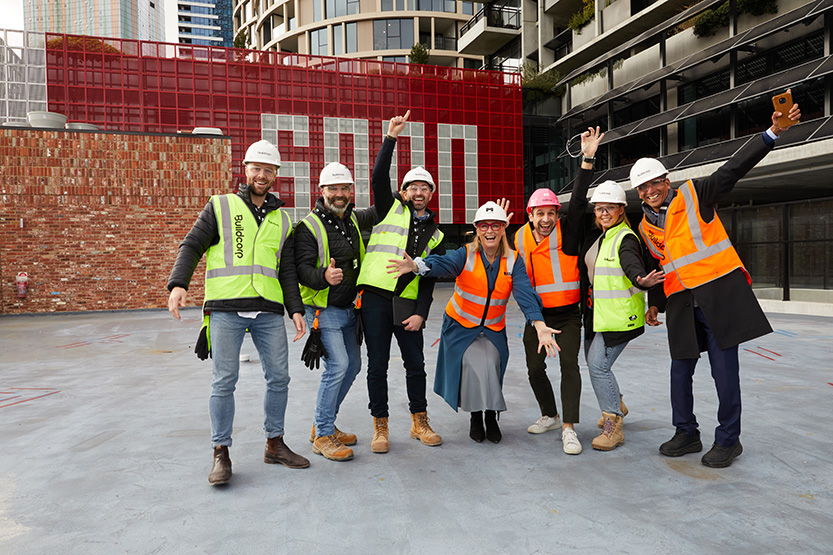 New Munro library and community hub works begin