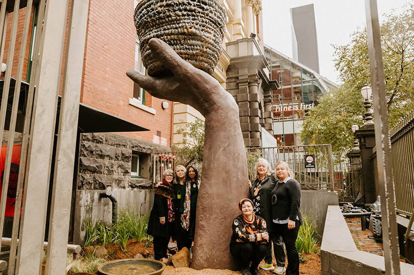 Sculpture honours unbroken creative thread of First Nation women