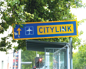 CityLink signs to go