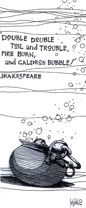 Mystery bubbles raise questions
