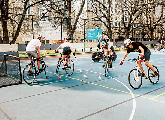 Pedal power polo