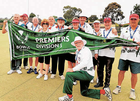 City of Melbourne Bowls Club is pennant champion!