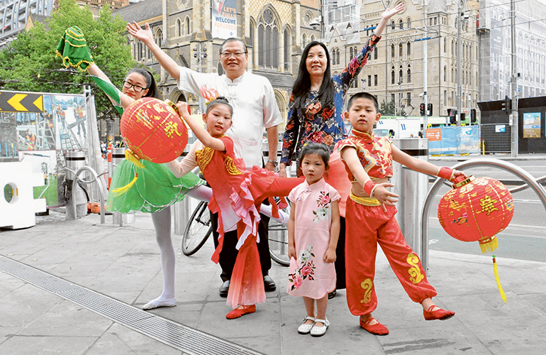 Culture, colour and family for CNY