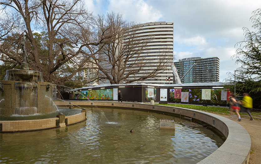 Spring has sprung at Anzac Station