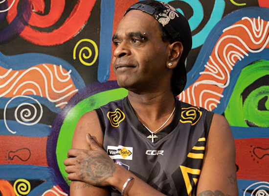 Aboriginal man wins top prize for artwork depicting identity and sexuality