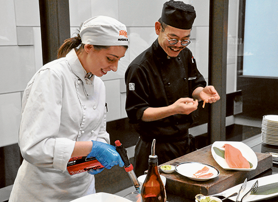 Guidance from the best for budding chefs