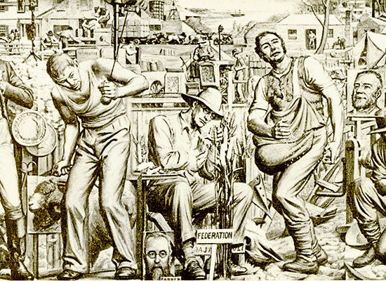 Napier Waller – a great public artist