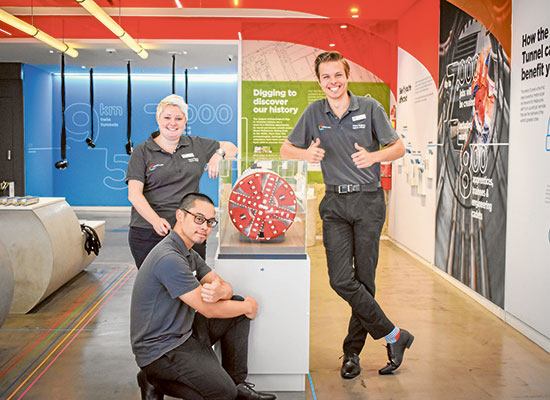 Metro Tunnel HQ open all summer