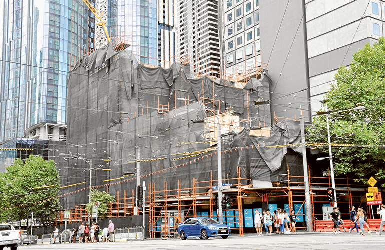 24-hour construction starting in CBD