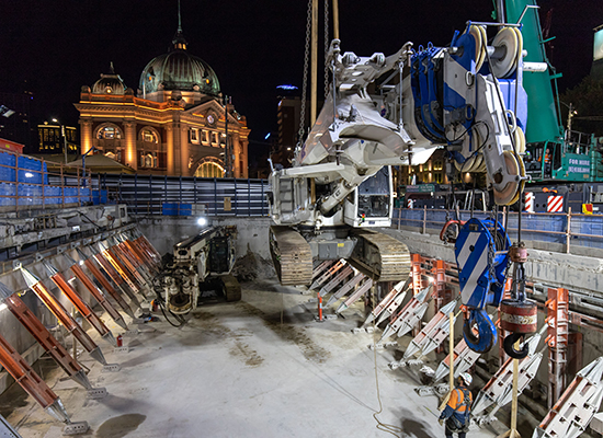 Construction update – Town Hall Station