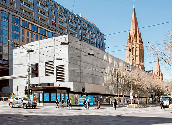 City Square gets a new (temporary) shed
