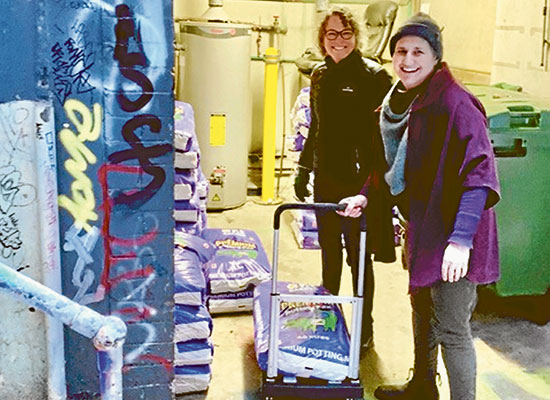 Living food boxes for those in need