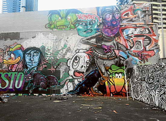 Hidden laneways