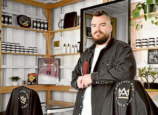 Barbering is in the blood