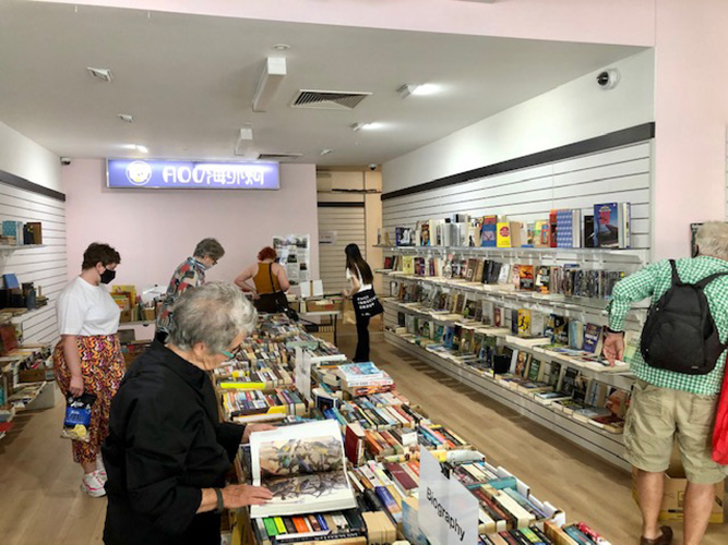 Books, books, books … 7000! Bargain basement prices