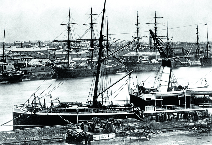 A couple of royal wharves