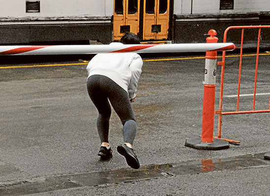 Foot traffic confusion at Degraves St