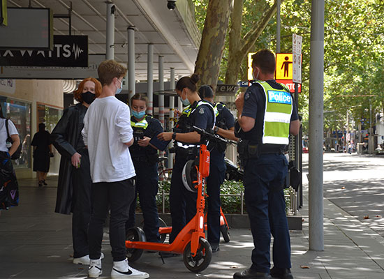 E-scooter fire at Southbank apartment complex