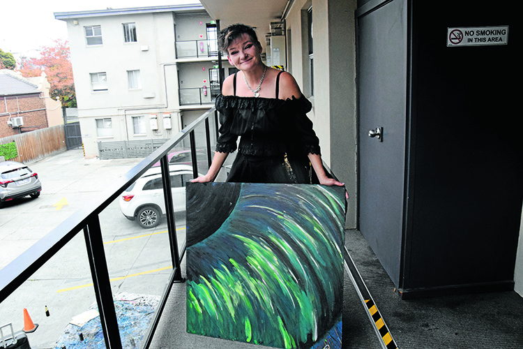 Outrageous art hits East Melbourne