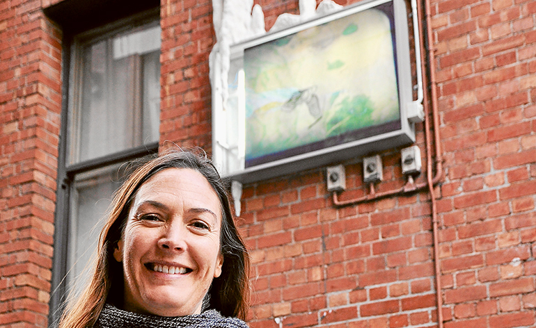 Laneway artworks form an “Empire of Dirt”