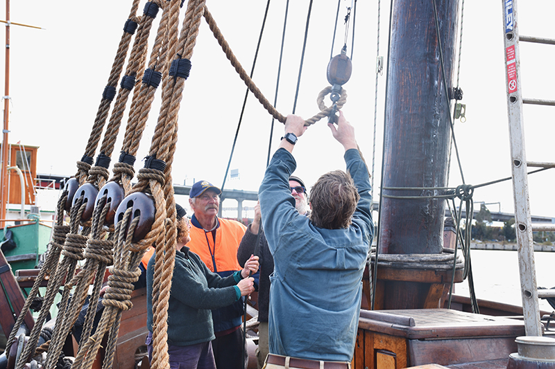 Keeping Docklands maritime history in shipshape condition