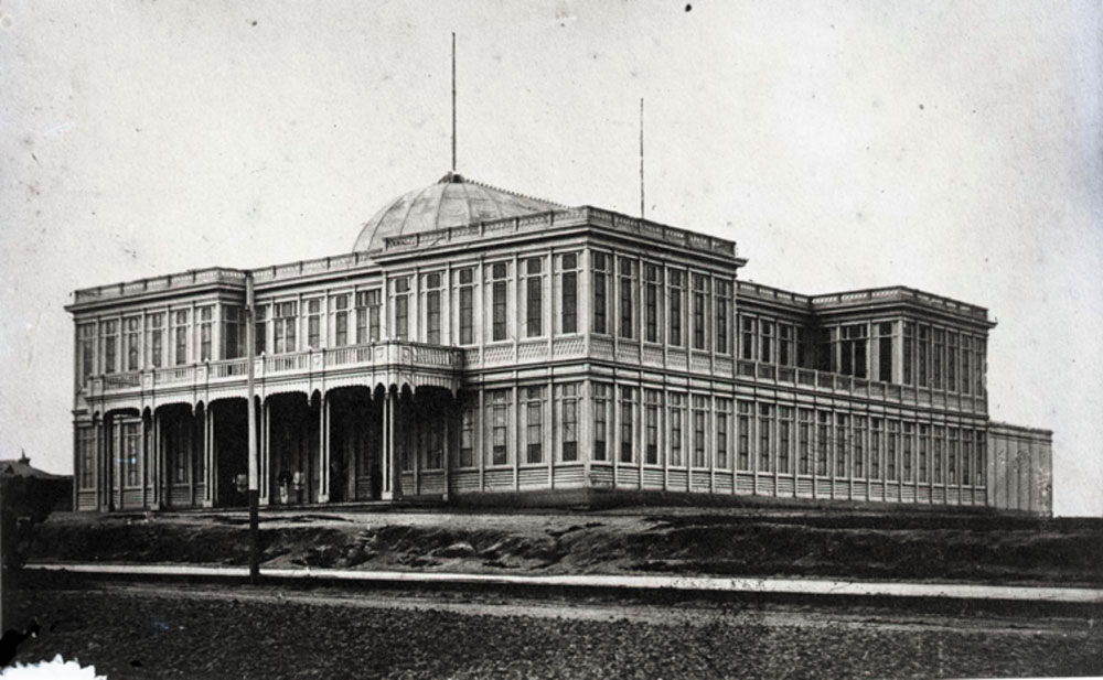 The first Exhibition Building