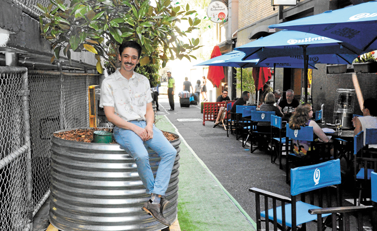 A sustainable upgrade for laneways